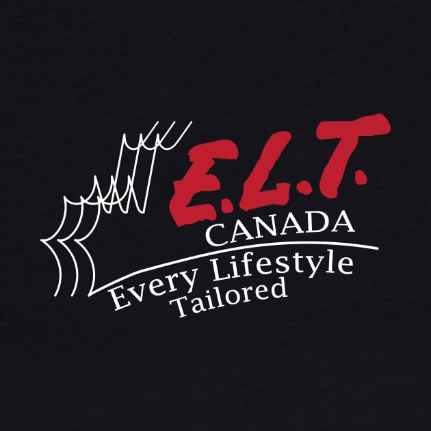 ELT Canada. White by ELTClothing